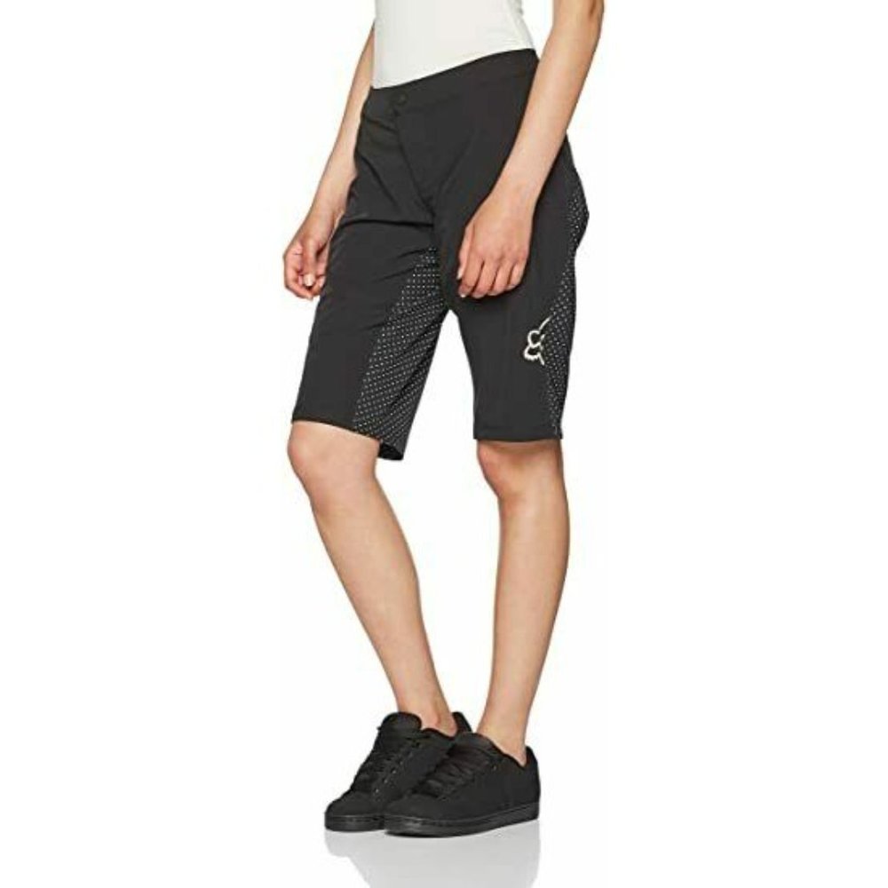 Fox Medium Black Lynx MTB Lightweight Mesh Shorts